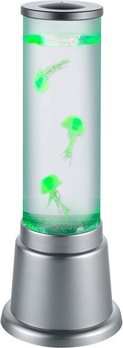 Rl live your light reality jelly - tafellamp - titanium - incl. 1x smd 6 w - snoerschakelaar - rgb-kleurenwisselaar