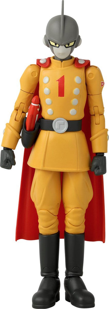 Bandai - dragon ball super super hero - dragon star figuur 17 cm - gamma 1 - officieel gelicentieerd dragon ball - gamma action figure - speelgoed voor kinderen 4+ - 40722