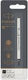 Parker 5de technologie pen navulling | fijne punt | zwarte inkt | 1 stuk
