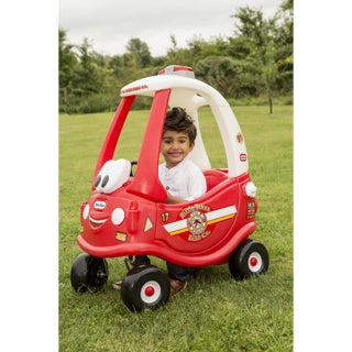 Load image into Gallery viewer, Little tikes ride and rescue cozy coupe brandweer loopauto
