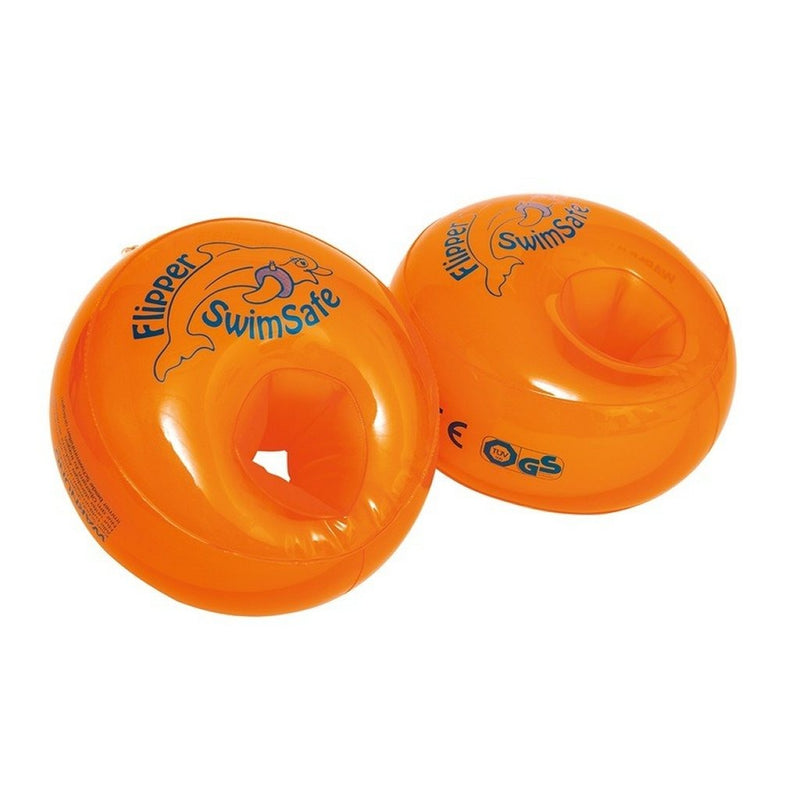Swimsafe zwemmouwtjes flipper oranje 2 stuks