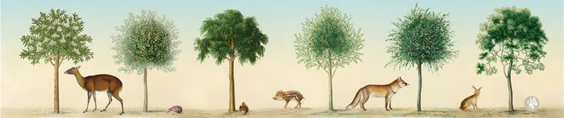 Load image into Gallery viewer, Rondo muziekje: trees 03 (blowing in win
