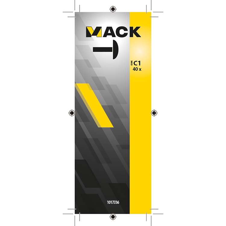 Afbeelding laden in galerijviewer, Mack 1017336 - afdekkapje kunststof beige 40 st | 10 stuks
