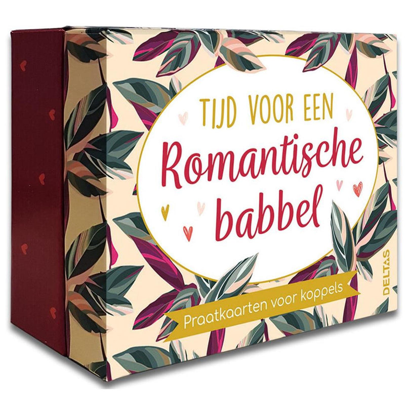 Load image into Gallery viewer, Deltas tijd voor een romantische babbel praatkaarten voor koppels
