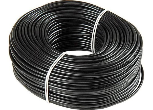 Herth+buss isolierschlauch insulating tubes 3 mm 50m soft pvc black