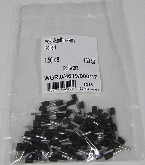 Dresselhaus aderendhülse insulated wire end sleeve 1.5 mm