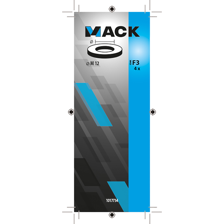 Load image into Gallery viewer, Mack 1017734 - sluitring nylon 4 st m12 | 10 stuks
