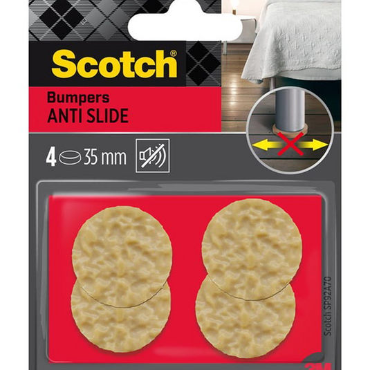 3m 1070712 - scotch® anti slide bumpers zelfklevend honing ø 35mm | 10 stuks
