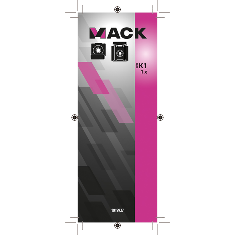 Load image into Gallery viewer, Mack 1019927 - spiegelhouder-set 1 st | 5 stuks
