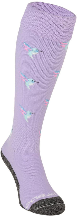Brabo bc8660a socks hummingbird purple unisex sportsokken - purple 28-30
