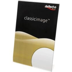 Bordhouder deflecto transparant a5