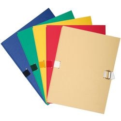 Groeimap exacompta 2230000e karton a4 24x32cm gekleurd