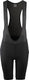 Craft balance bib shorts m heren fietsbroek - black-rock - maat m