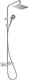 Hansgrohe vernis shape - showerpipe - 230mm maat - 1 straalfunctie - chroom - met thermostaat