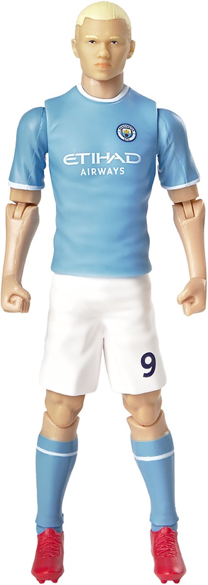 Load image into Gallery viewer, Manchester city voetbalfiguur haaland 20cm - actiefiguur speelgoed.

