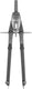 Aristo snelverstelpasser - nature - lengte 17cm - diameter 340mm - rock grijs - ar-552811