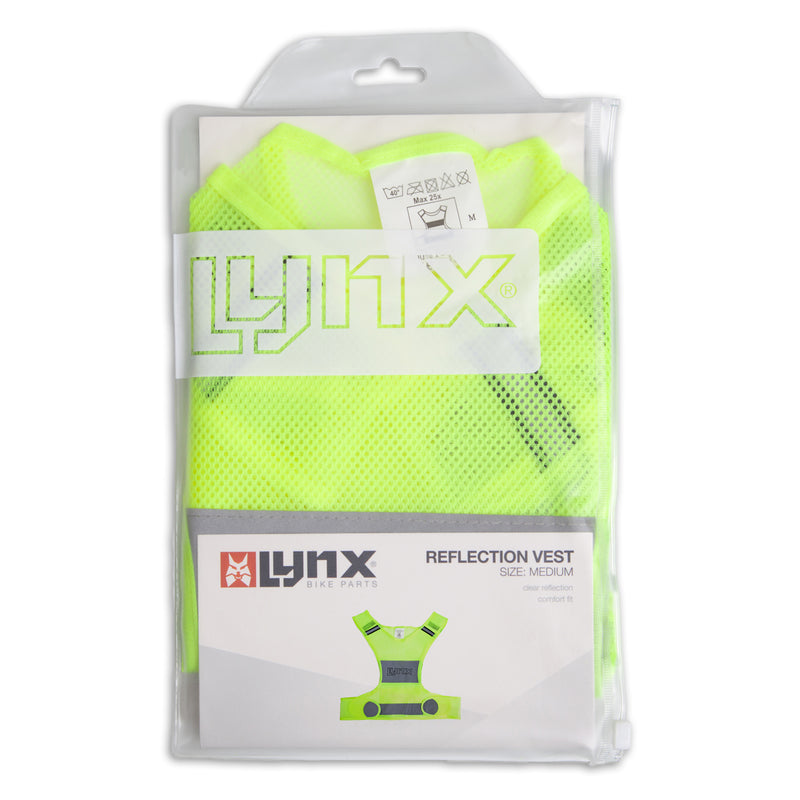 Load image into Gallery viewer, Reflectie vest unisex geel maat M
