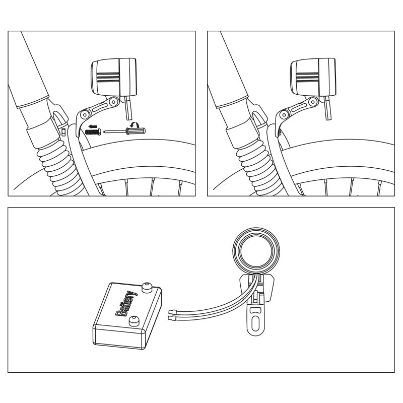 Load image into Gallery viewer, Koplamp E-bike Max+ 100 Lux
