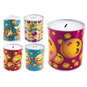 Spaarblik xl smiley ø13,5xh15,5cm