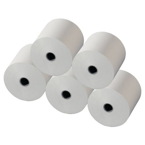 Telrollen niceday licht grijs 55gsm 5 rollen