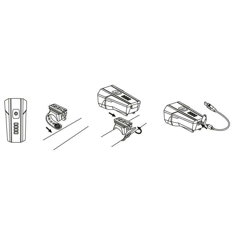 Load image into Gallery viewer, Koplamp USB High Power Max 70 Lux
