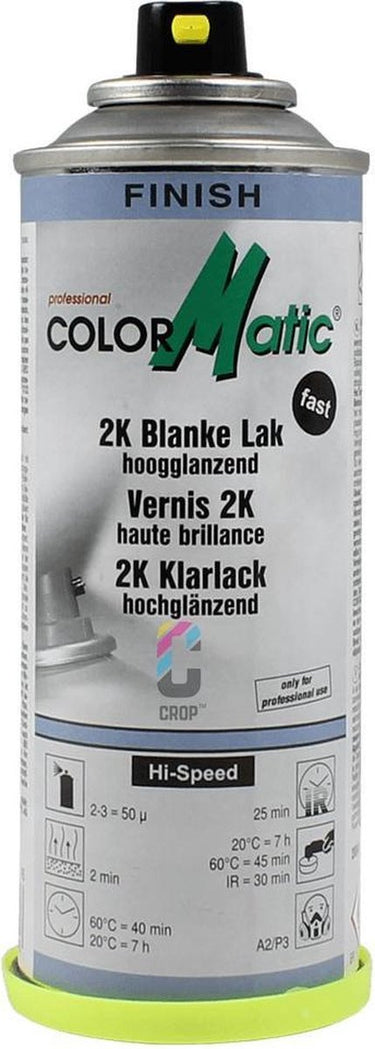 Motip colormatic professional 2k blanke lak hoogglans - 200 ml.