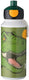 Mepal pop-up drinkfles campus - 400 ml - sluit goed af - drinkbeker voor kinderen - dino