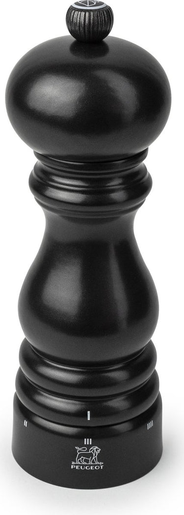 Peugeot paris zoutmolen 18 cm - satijnzwart - u'select - zirlion maalwerk