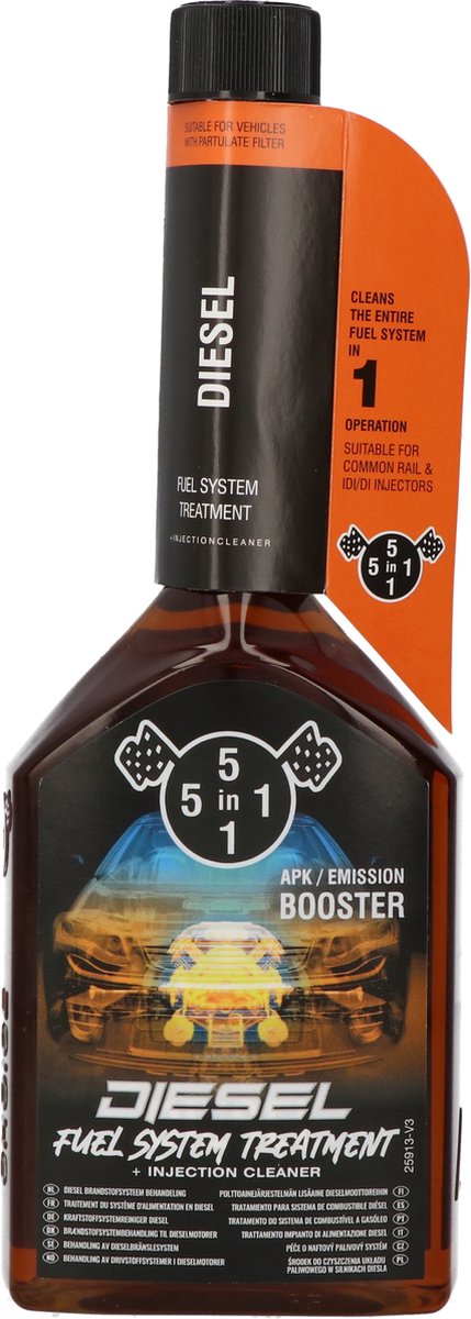5in1 apk booster + injectie cleaner diesel 325ml