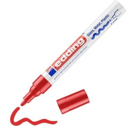 Paint marker edding 750 ronde punt rood