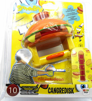Spongebob squarepants hamburger disc shooter