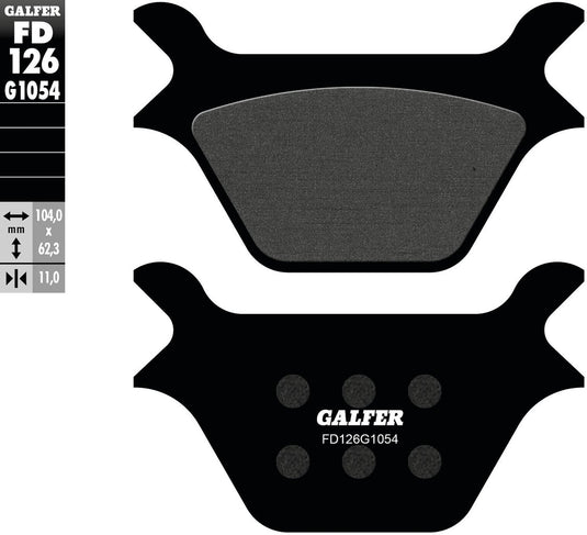 Galfer remblokken fd126 brake pad fd126 g1054 organic