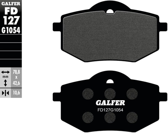 Galfer remblokken fd127 brake pad fd127 g1054 organic