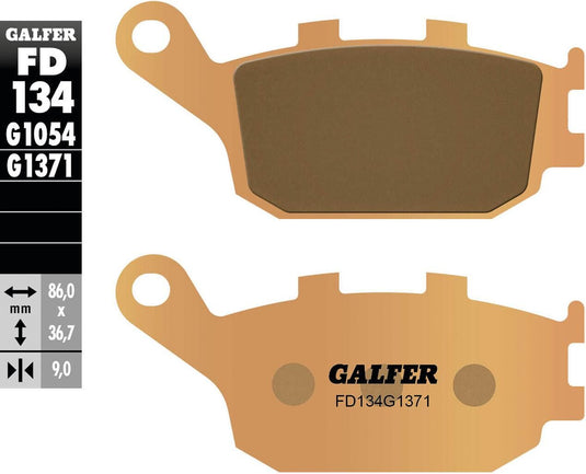 Galfer remblokken fd134 brake pad fd134 g1371 sintered metal