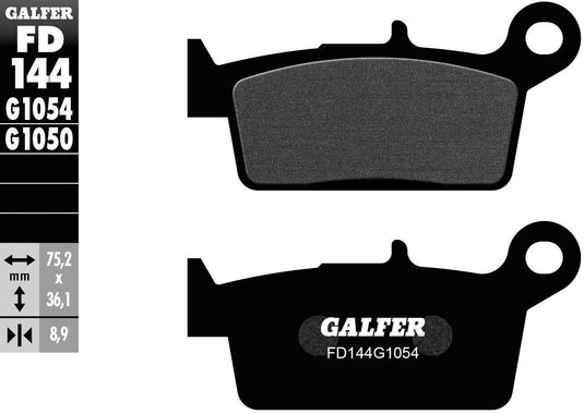 Galfer remblokken fd144 brake pad fd144 g1054 organic