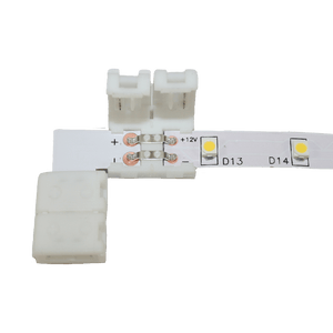 Cingoli koppelstuk voor led strip 8mm - rechte hoek (90°)