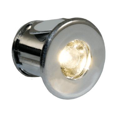 Campio navigatielamp wit led - ece r10 - chroom - set van 2 stuks