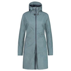Puch seq regenjas dames steel blauw