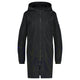 Puch lang bomber regenjas dames black