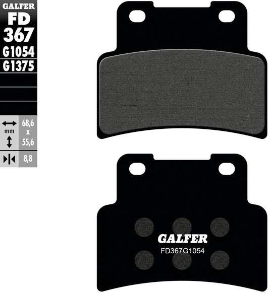 Galfer remblokken fd367 brake pad fd367 g1054 organic street