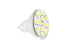 Abi mr11 smd led lampje gestliseerd tussen 10 en 30v - 100 lumen