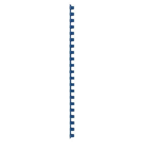 Bindruggen gbc plastic a4 10mm blauw capaciteit 65vel