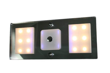 Arum led wand- en plafondlamp 11-15v met normaal en nachtlicht
