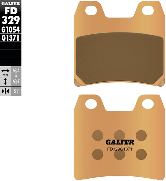 Galfer remblokken fd329 brake pad fd329 g1371 sint.metal street