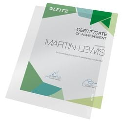 Leitz l-map 471623 a4 glashelder
