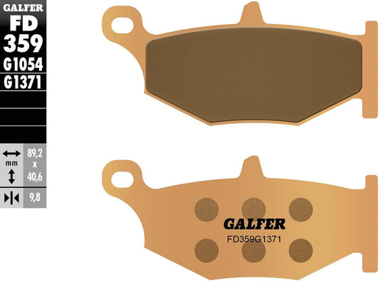 Galfer remblokken fd359 brake pad fd359 g1371 sint.metal street