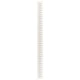 Draagbindruggen wirebind 34 gbc metaal 6mm zilver 45vel