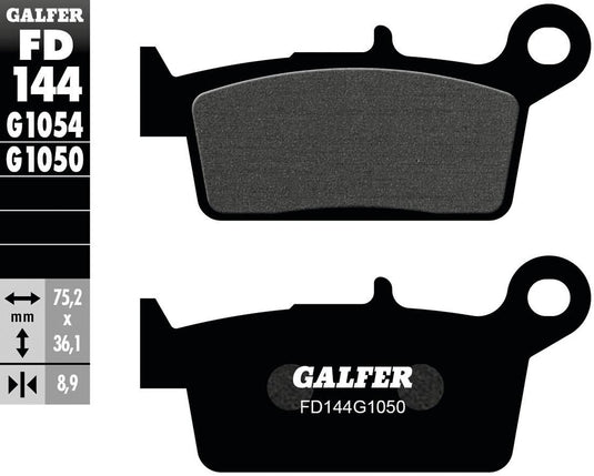 Galfer remblokken fd144 brake pad fd144 g1050 organic