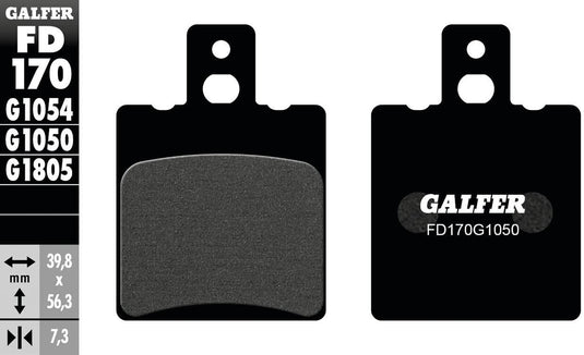 Galfer remblokken fd170 brake pad fd170 g1050 organic
