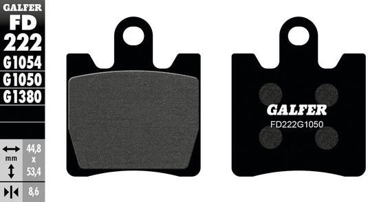 Galfer remblokken fd222 brake pad fd222 g1050 organic scooter